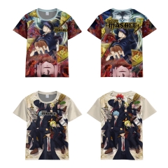 2 Styles Mashle: Magic and Muscles Short Sleeve Cartoon Anime T Shirt