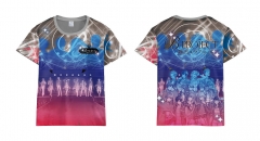 B-Project: Kodou Ambitious Short Sleeve Cartoon Anime T Shirt
