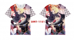 The Foolish Angel Dances with the Devil Short Sleeve Cartoon Anime T Shirt