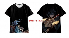 Solo Leveling Short Sleeve Cartoon Anime T Shirt