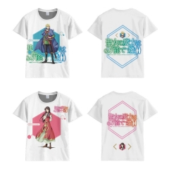 2 Styles The Saint's Magic Power is Omnipotent Short Sleeve Cartoon Anime T Shirt