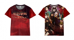 Meiji Gekken: 1874 Short Sleeve Cartoon Anime T Shirt