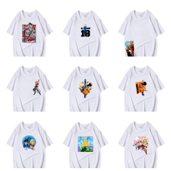 40 Styles Dragon Ball Z Short Sleeve Cartoon Anime T Shirt