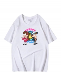 2 Styles Gravity Falls Short Sleeve Cartoon Anime T Shirt
