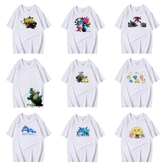 38 Styles Palworld Short Sleeve Cartoon Anime T Shirt