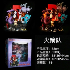 （带电）宠物小精灵 宝可梦 GK 火箭队 全家福 盒装手办 高38cm 重6300克一箱1个