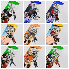 12 Styles Naruto Cartoon Character Pendant Anime Acrylic Keychain