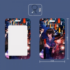 2 Styles Bungo Stray Dogs Cartoon Anime Card Holder Bag