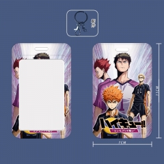 2 Styles Haikyuu Cartoon Anime Card Holder Bag