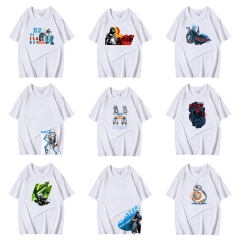 20 Styles Star War Short Sleeve Cartoon Anime T Shirt