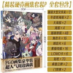 FATEGO冠位指定图片绘画模板册子硬装全彩印刷周边套装