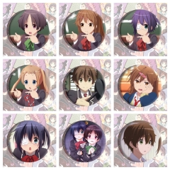 14 Styles Cyuunibyou Demo Koigashitai Cartoon Anime Alloy Pin Brooch
