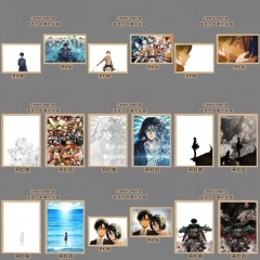 【USB款】进击的巨人灯光画成品小夜灯动漫周边威尔灯画摆台diy相框发光画