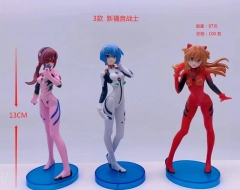 3款一套 EVA 新世纪福音战士 袋装手办 高13cm 一箱100套 ，20套起批