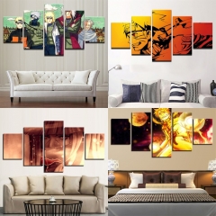 26 Styles Naruto Wall Picture Five Couplets Anime Art Print Poster (No Frame)