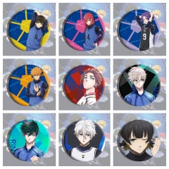 15 Styles Blue Lock Cartoon Anime Alloy Pin Brooch