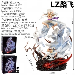（纸箱+图）海贼王 海贼王 太阳神 五档尼卡LZ路飞 草帽团动漫手办雕像摆件