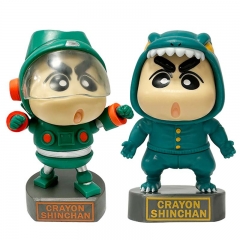 2 Styles Crayon Shin-chan Monsters Oame Rabot Cartoon Anime Figure