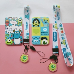 10 Styles Monsters University Cartoon Pattern Anime Card Holder Bag