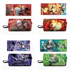 5 Styles Naruto Cartoon Pencil Box Anime Pencil Bag