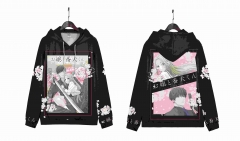 2 Styles  A Girl & Her Guard Dog Cartoon Long Sleeve Anime Hooded Hoodie