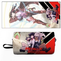 Metallic Rouge Cartoon Pencil Box Anime Pencil Bag