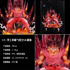 七龙珠 GK CS 界王拳爆气孙悟空 盒装手办 高38cm 重1.5kg一箱8个2