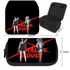 Metallic Rouge Cartoon Pencil Box Anime Pencil Bag
