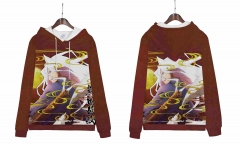2 Styles Sengoku Youko Cartoon Long Sleeve Anime Hooded Hoodie