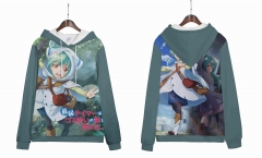 2 Styles The Weakest Tamer Began a Journey to Pick Up Trash Cartoon Long Sleeve Anime Hooded Hoodie