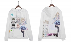 3 Styles Our Dating Story: The Experienced You and The Inexperienced Me Cartoon Long Sleeve Anime Hooded Hoodie