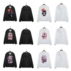 6 Styles Burn the Witch Cartoon Long Sleeve Anime Hooded Hoodie