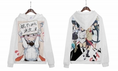 2 Styles Shy Cartoon Long Sleeve Anime Hooded Hoodie