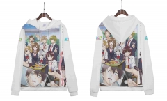 2 Styles Bottom-Tier Character Tomozaki Cartoon Long Sleeve Anime Hooded Hoodie