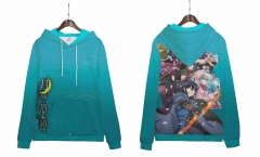 Tsukimichi: Moonlit Fantasy Cartoon Long Sleeve Anime Hooded Hoodie