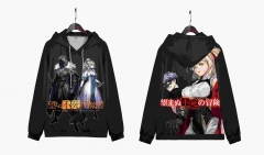2 Styles The Unwanted Undead Adventurer Cartoon Long Sleeve Anime Hooded Hoodie