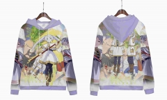 2 Styles Frieren: Beyond Journey's End Cartoon Long Sleeve Anime Hooded Hoodie
