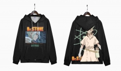 2 Styles Dr.STONE Cartoon Long Sleeve Anime Hooded Hoodie