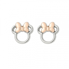 Mickey Minnie Mouse Cartoon Alloy Anime Earring