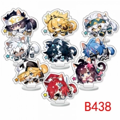 B438 凹凸世界  小立牌 9个一套