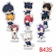 Blue Lock Cartoon Acrylic Anime Standing Plate
