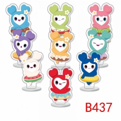 K-POP Twice Cartoon Acrylic Anime Standing Plate
