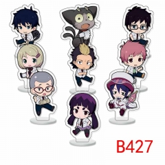 B427 青之驱魔师  小立牌 9个一套