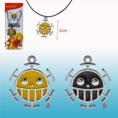 2 Styles One Piece Cartoon Anime Necklace