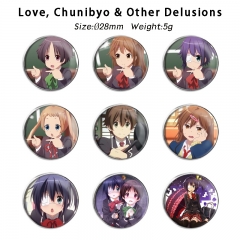 14 Styles Cyuunibyou Demo Koigashitai Anime Alloy Pin Brooch