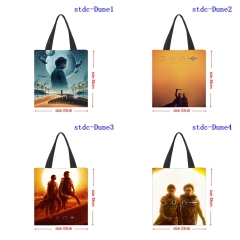 33*38cm 8 Styles Dune Part Two Shopping Bag Canvas Anime Handbag