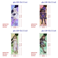 从Lv2开始开外挂的前勇者候补过着悠哉异世界生活Chillin' in Another World with Level 2 Super Cheat Powers（Chillin））挂画40x120CM和挂画25X75CM