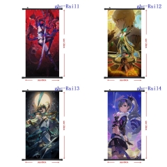 60x120CM 10 Styles Honkai: Star Rail Wall Scrolls Anime Wallscrolls