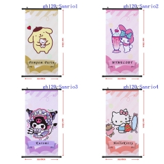 60x120CM 7 Styles Sanrio Wall Scrolls Anime Wallscrolls
