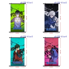 60x120CM 5 Styles Blue Lock Wall Scrolls Anime Wallscrolls